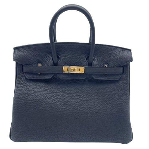 現金特価】エルメス バーキン25 ノワール トゴ ゴールド金具 W刻印