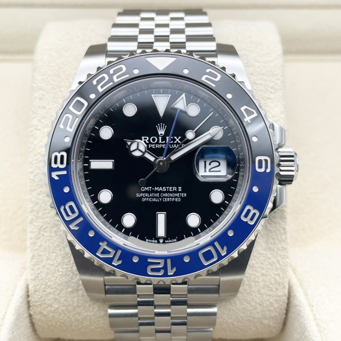 ロレックスgmtマスター2ジュビリーブレスレット　69200 新品)ROLEX ロレックス GMTマスター II 126713GRNR ジュビリー