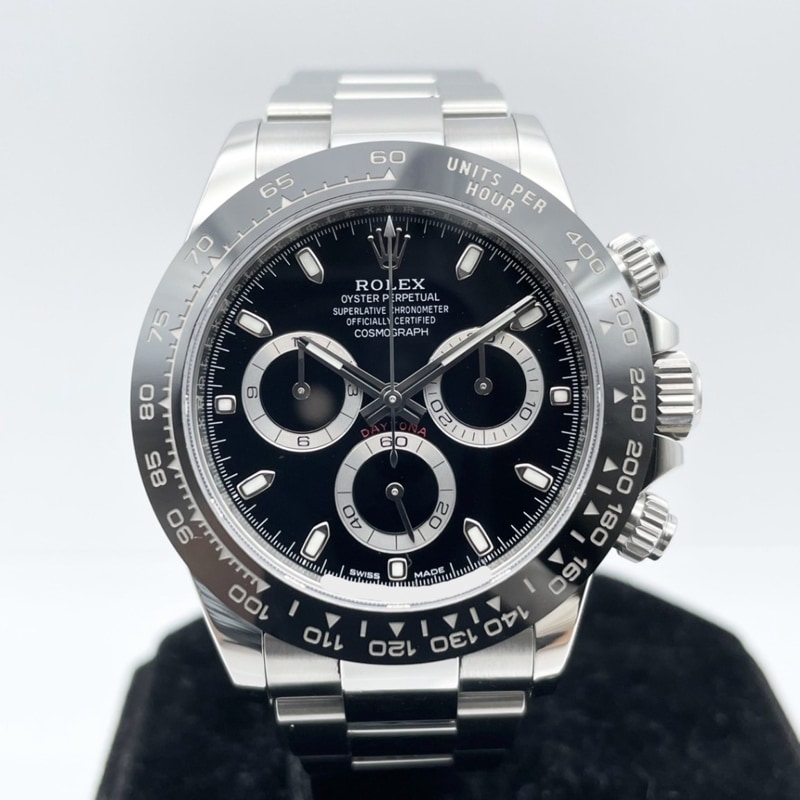 ロレックス デイトナ 116500LN オイスターブレスレット ブラック