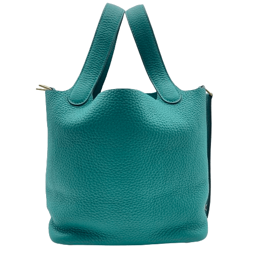 エルメス ピコタンロック PM ヴェールヴェロン トリヨンクレマンス ゴールド金具 Y刻印