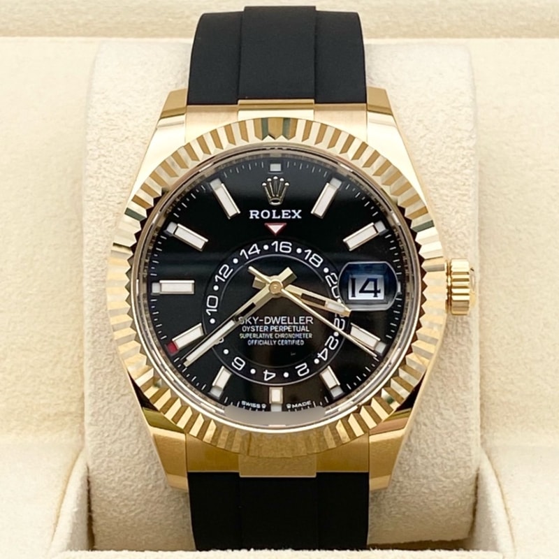 ロレックス スカイドゥエラー 326238 ブラック 40mm