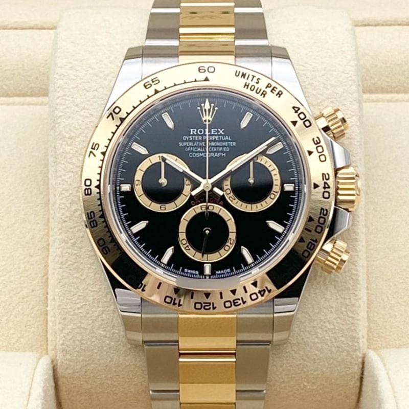 ロレックス デイトナ 126503 ブラック ステンレススチール＋ゴールド オイスターブレス 40mm