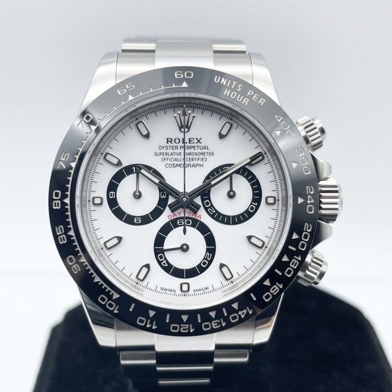 ロレックス デイトナ 116500LN ホワイト オイスターブレス 40mm