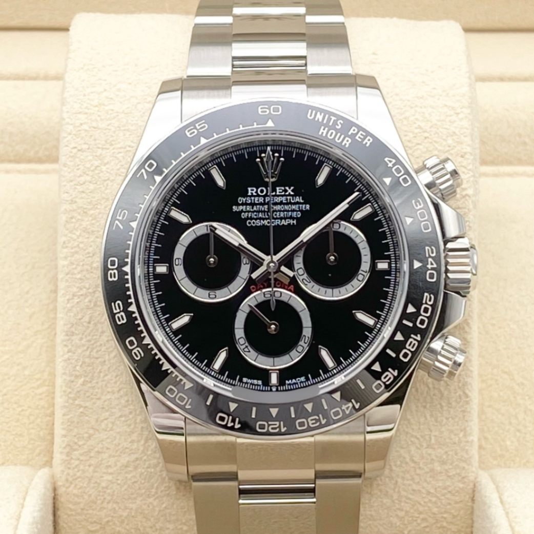 ROLEX デイトナ ブラック ステンレス ロレックス デイトナ ステンレス ブラック 116520 V番 - 腕時計