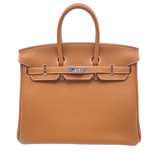 エルメス バーキン 25 ゴールド トリヨンクレマンス シルバー金具 Y刻印