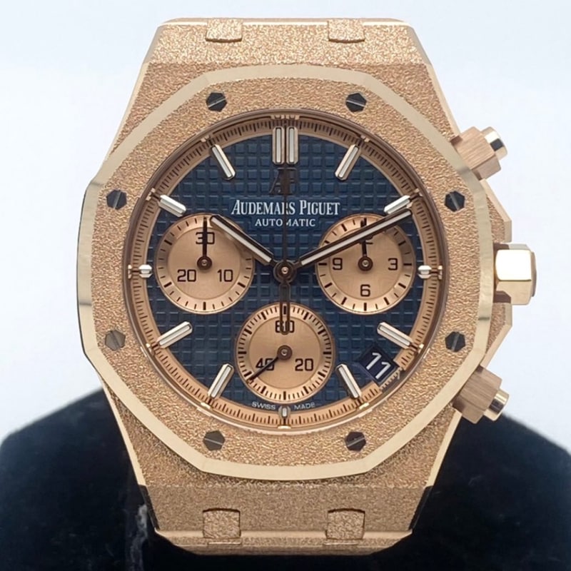 オーデマピゲ ロイヤルオーク 26239OR.GG.1224OR.01 フロステッドゴールド ブルーグランドタペストリー 41mm