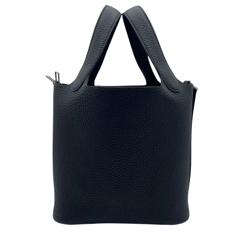 【現金特価】エルメス ピコタンロック PM ノワール トリヨンクレマンス シルバー金具 W刻印