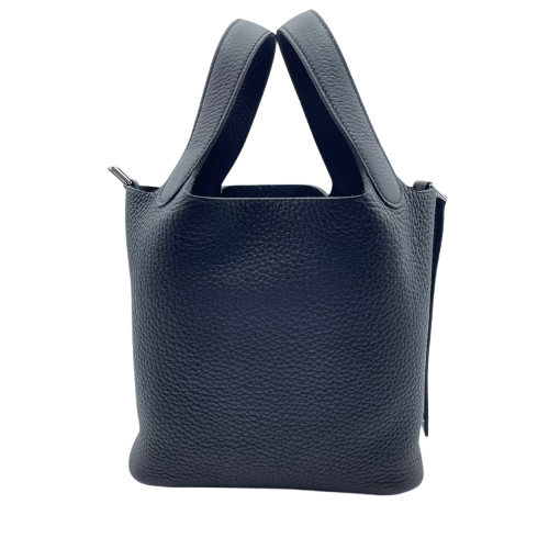 エルメス ピコタンロック PM ノワール トリヨンクレマンス シルバー金具 W刻印