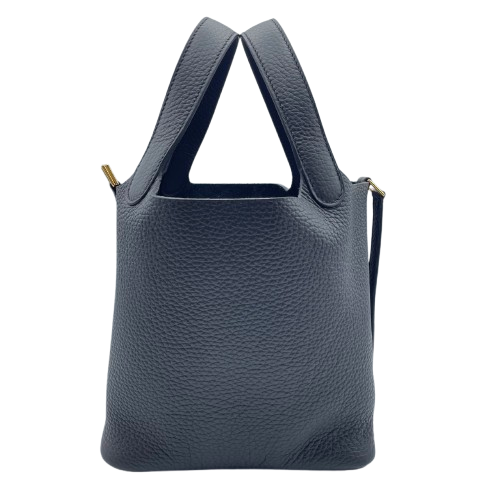 【現金特価】エルメス ピコタンロック PM ノワール トリヨンクレマンス ゴールド金具 B刻印