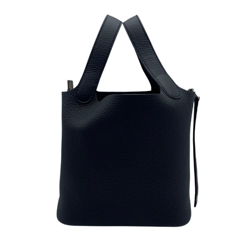 エルメス ピコタンロック PM ノワール トリヨンクレマンス シルバー金具 W刻印