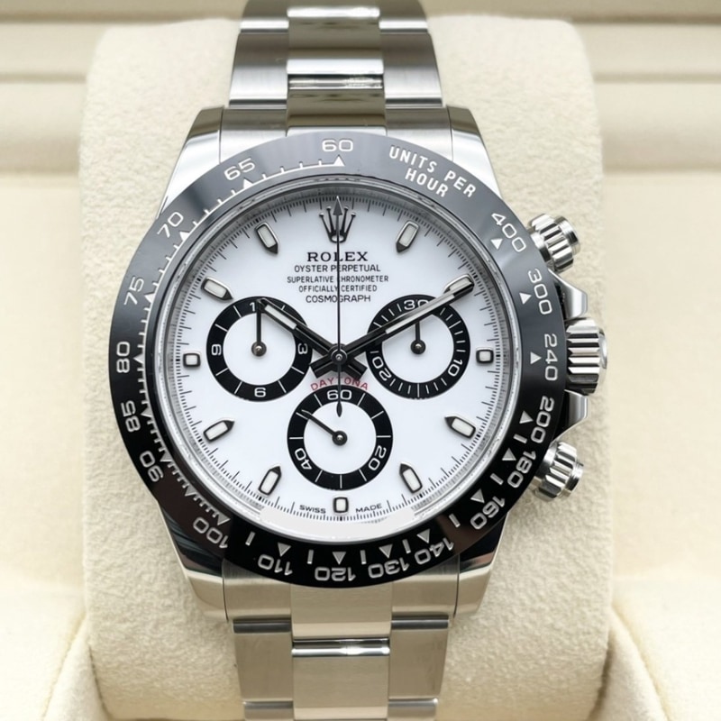 ロレックス デイトナ 116500LN オイスターブレスレット ホワイト 40mm