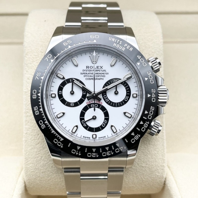 ロレックス デイトナ 116500LN オイスターブレスレット ホワイト 40mm