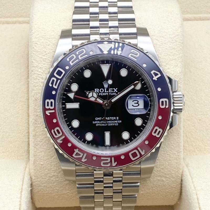 ロレックス GMTマスターII 126710BLRO ペプシ ジュビリーブレスレット 40mm
