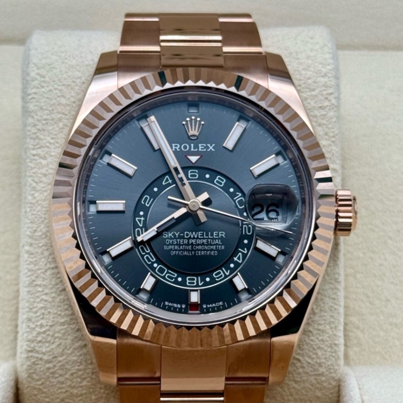 ロレックス スカイドゥエラー 336935 スレート エバーローズーゴールド 42mm