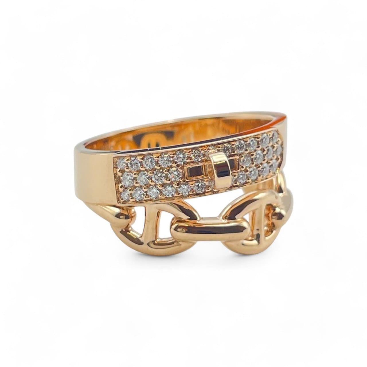 エルメス ファッション リング 2025SS ピンクゴールド ブリコルpm 55 エルメス エナメルリング 2025SS ピンクゴールド ブリコルpm 55