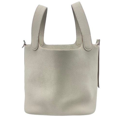 エルメス ピコタンロック MM クレ トリヨンクレマンス シルバー金具 W