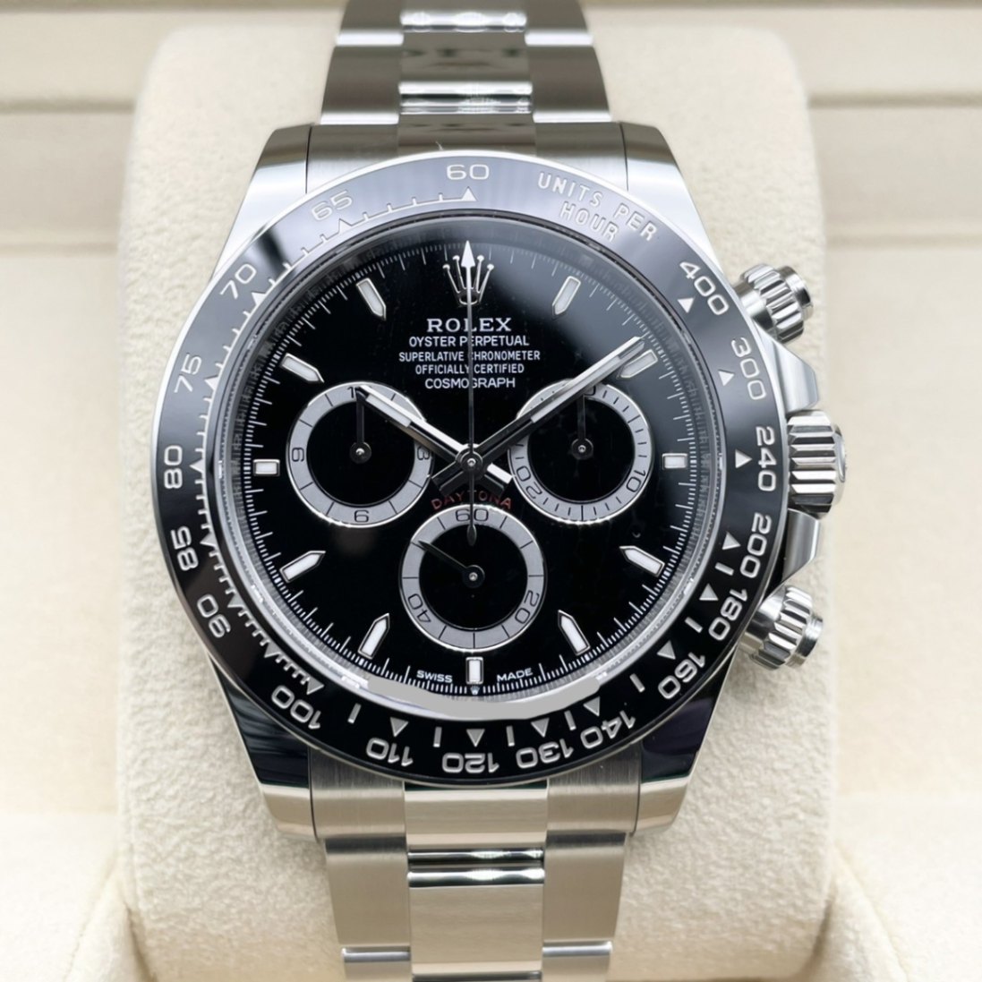 ロレックス デイトナ 126500LN ブラック ステンレススチール