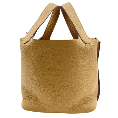 エルメス ピコタンロック PM ビスキュイ トリヨンクレマンス ゴールド金具 B刻印