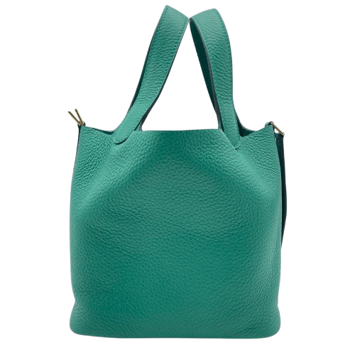 エルメス ピコタンロック PM ヴェールヴェルティゴ トリヨンクレマンス ゴールド金具 W刻印