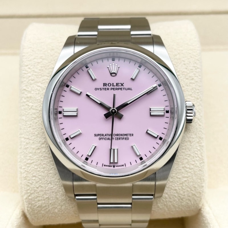 ロレックス オイスターパーペチュアル 126000 ピンク オイスターブレスレット 36mm