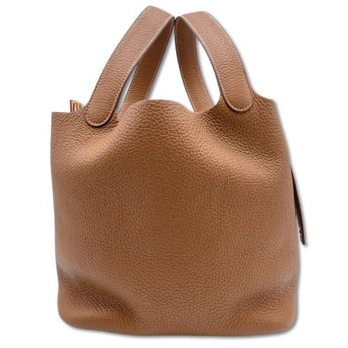 エルメス ピコタンロック MM ゴールド トリヨンクレマンス ゴールド金具 Z刻印