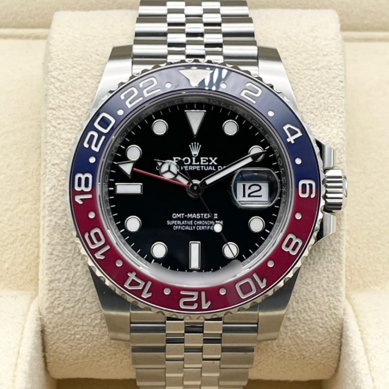 ロレックス GMTマスターII 126710BLRO ペプシ ジュビリーブレスレット 40mm