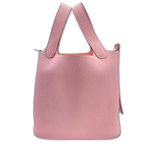 エルメス ピコタンロック PM  ローズサクラ トリヨンクレマンス  シルバー金具 W刻印