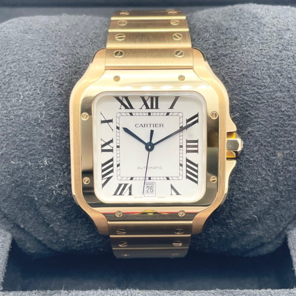 カルティエ サントス ドゥ カルティエ WGSA0029 ホワイト