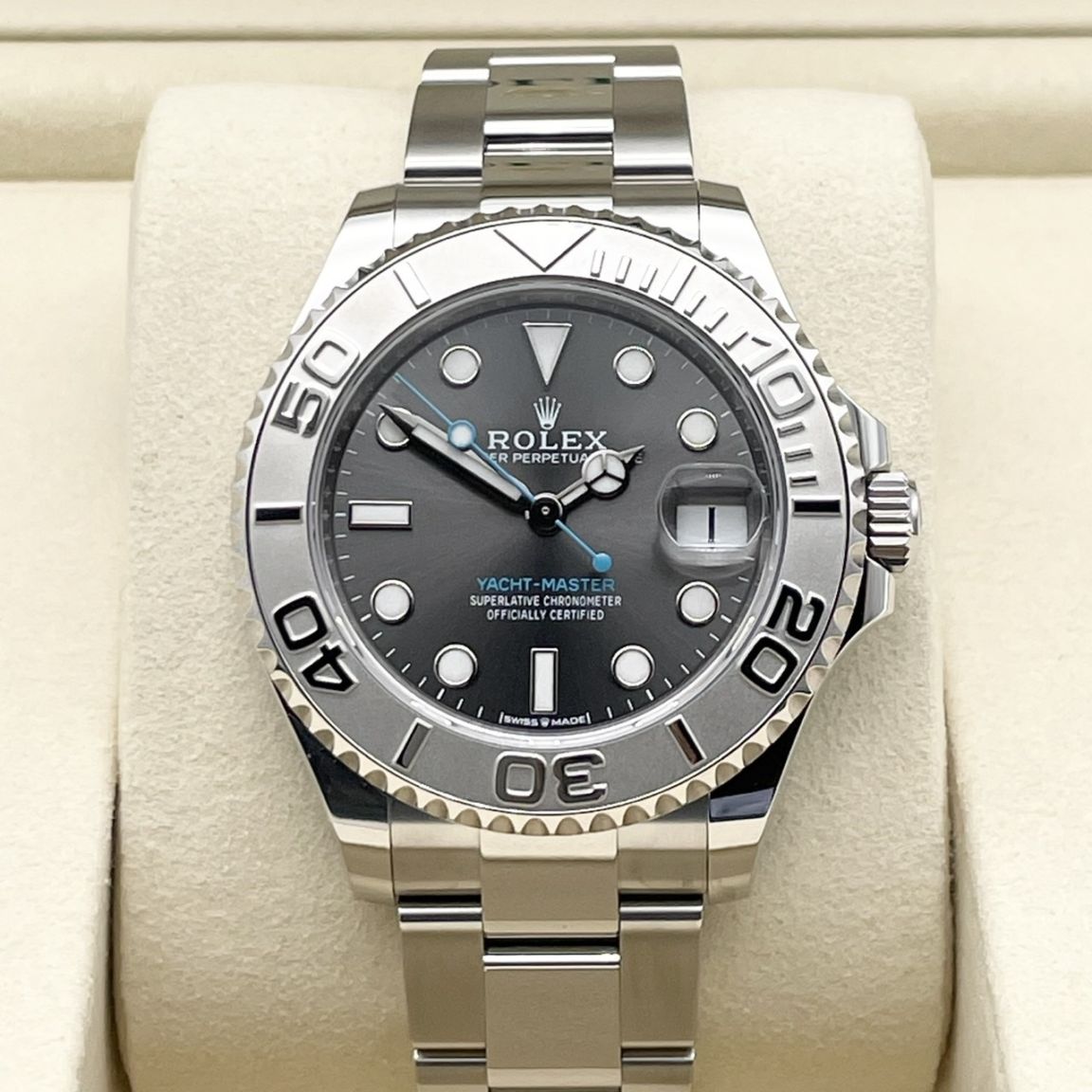 ロレックス ヨットマスター 268622 スレート 37mm - ブランド品専門店