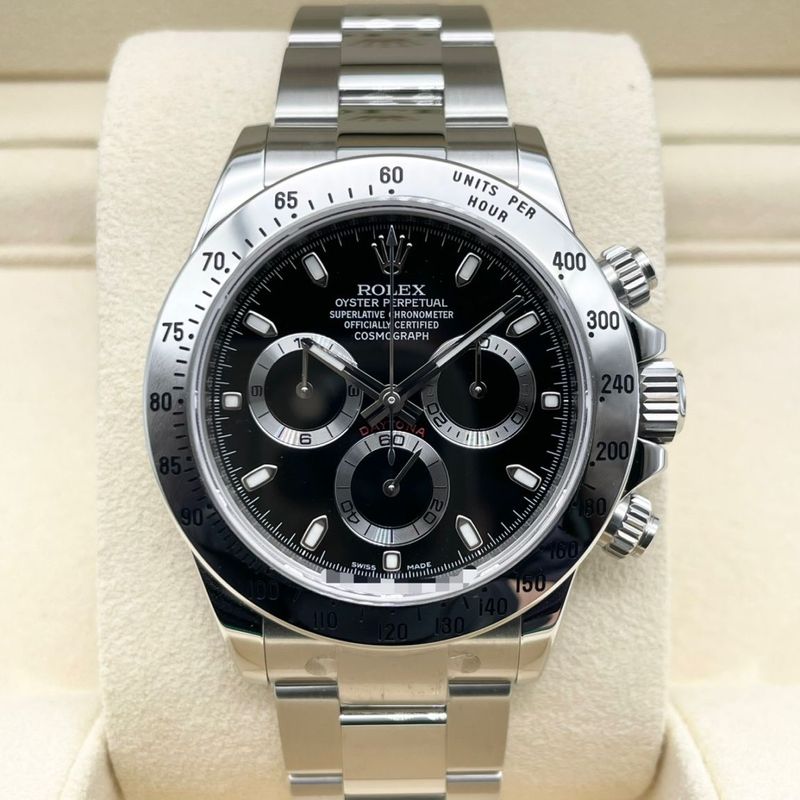 【一部正規店保護シール付き！】ロレックス デイトナ 116520 ブラック 40mm