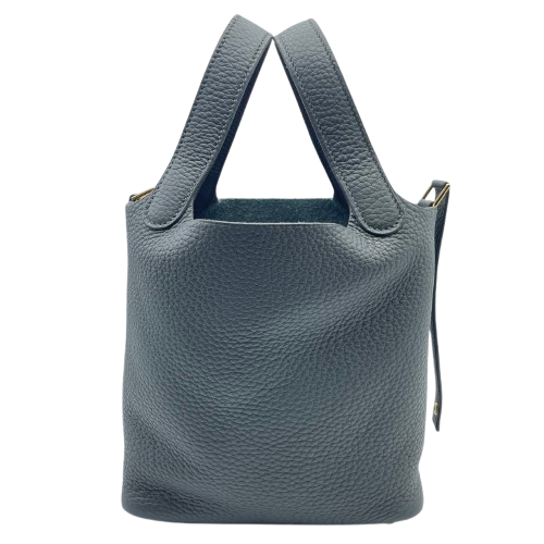 HERMES ピコタンロック MM ヴェールマングローブ トートバッグ エルメス ピコタンロック PM ヴェールマングローブ トリヨン