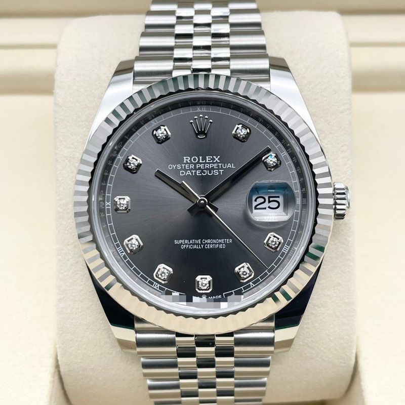 ロレックス デイトジャスト 126334 スレートジュビリーブレスレット 41mm
