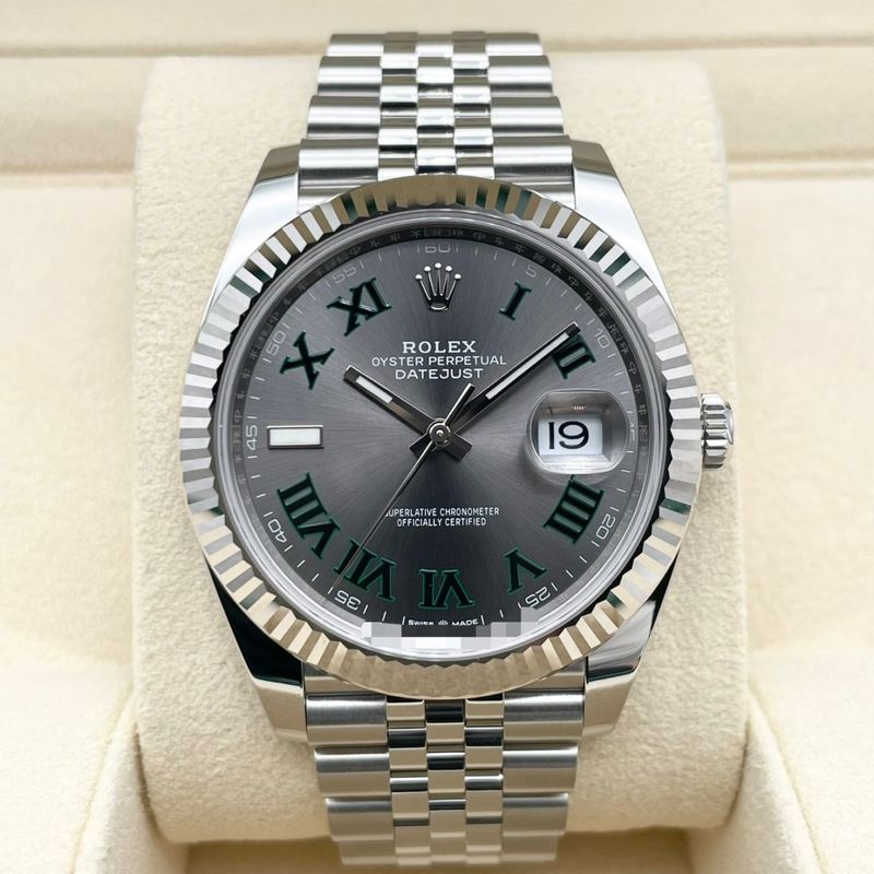 ロレックス デイトジャスト 126334 スレートジュビリーブレスレット 41mm