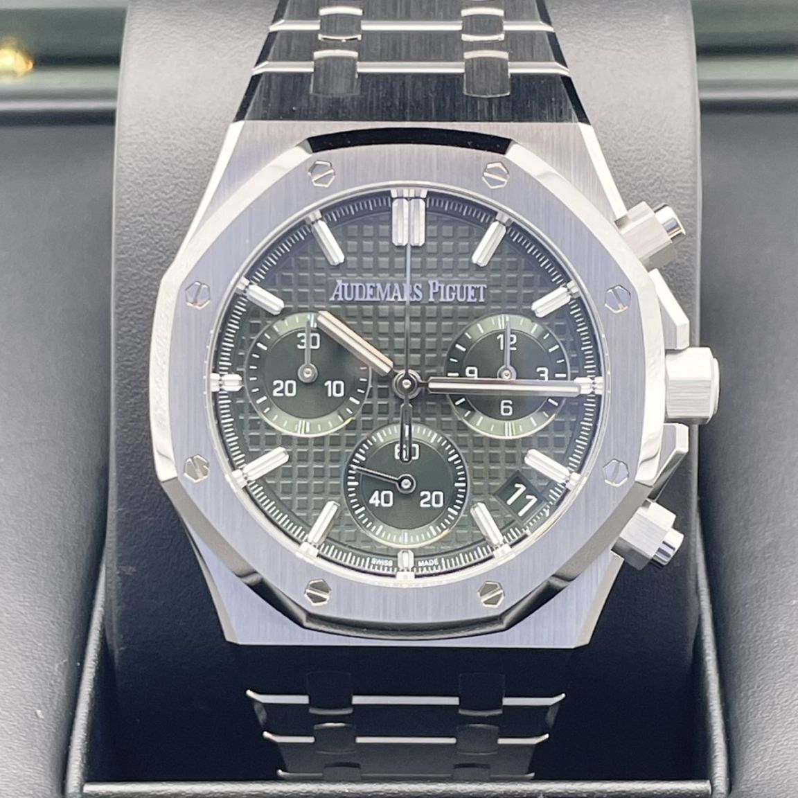 オーデマ　ダークグリーン　大容量　ボストンバッグ　オーデマピゲ オーデマダークグリーン大容量ボストンバッグオーデマピゲ