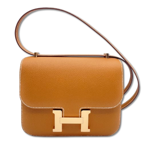 エルメス コンスタンスミニ 18 ゴールド エプソン ピンクゴールド金具