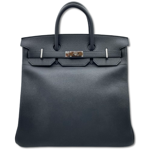 エルメス オータクロア 40 ノワール トゴ シルバー金具 Z刻印