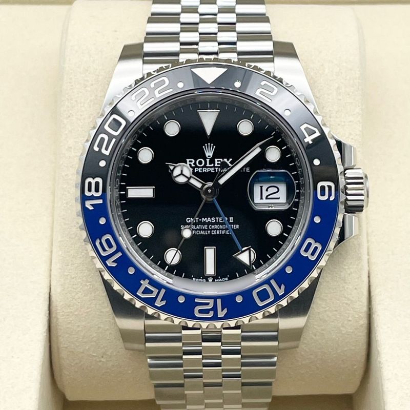 ロレックス GMTマスターII 126710BLNR バットマン ジュビリーブレス 40mm