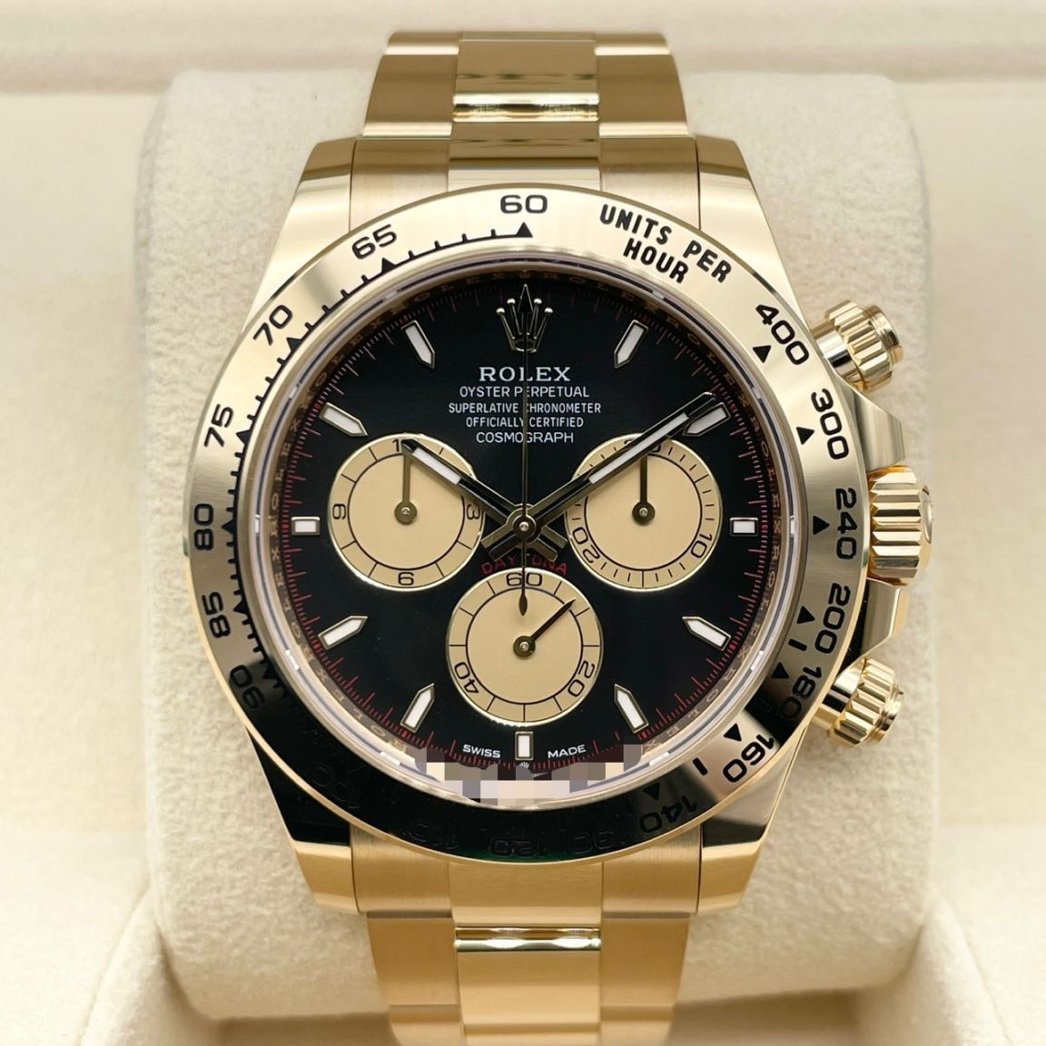ロレックス デイトナ 126508 インテンスブラック/シャンパンカラー