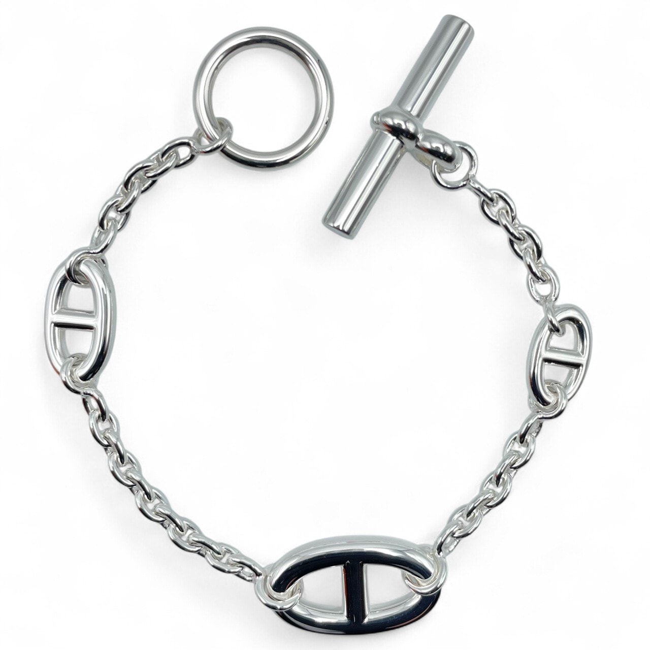 エルメス シェーヌ・ダンクル ファランドール ブレスレット LG