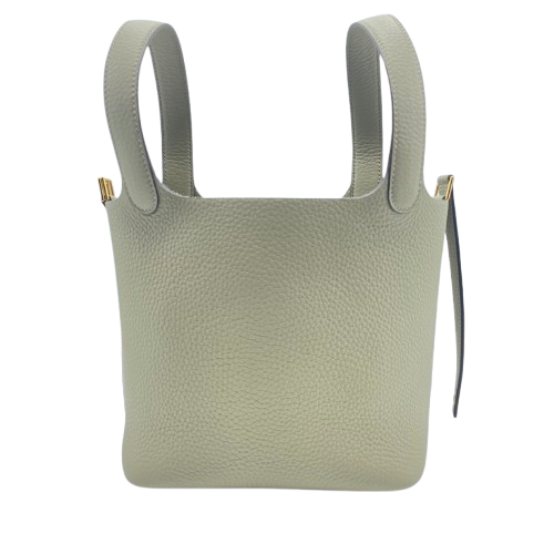 エルメス ピコタンロック PM セージ トリヨンクレマンス ゴールド金具