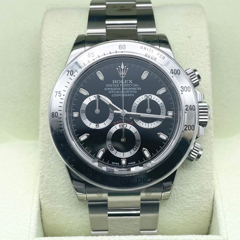 【全面正規店保護シール付き！】ロレックス デイトナ 116520 ブラック 40mm