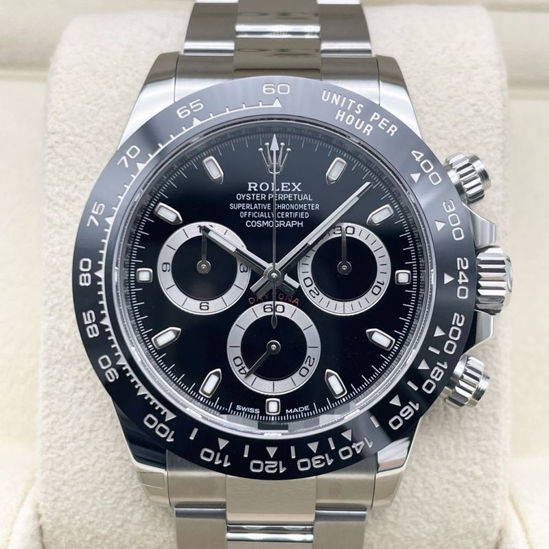 ロレックス デイトナ 116500LN ブラック オイスターブレスレット 40mm