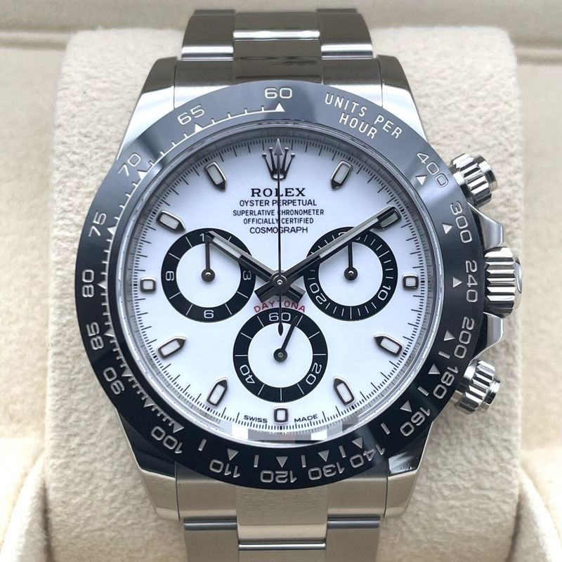 ロレックス デイトナ 116500LN ホワイト オイスターブレスレット 40mm