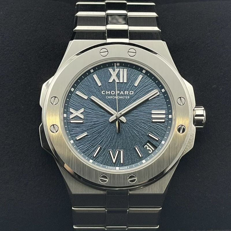 ショパール アルパインイーグル ラージ 298600-3001 ブルー 41mm