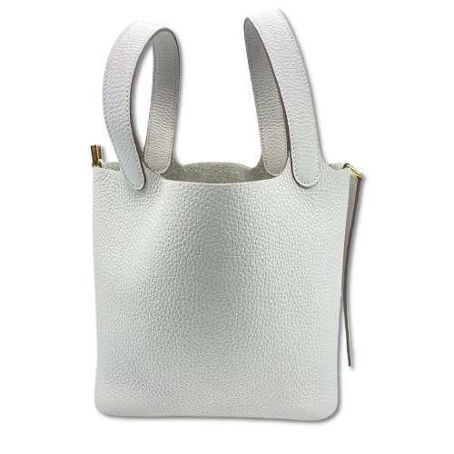 【HERMES】ピコタンロックMM/ジョーヌミルトン/シルバー金具 エルメス ピコタンロック MM ジョーヌミルトン トリヨン