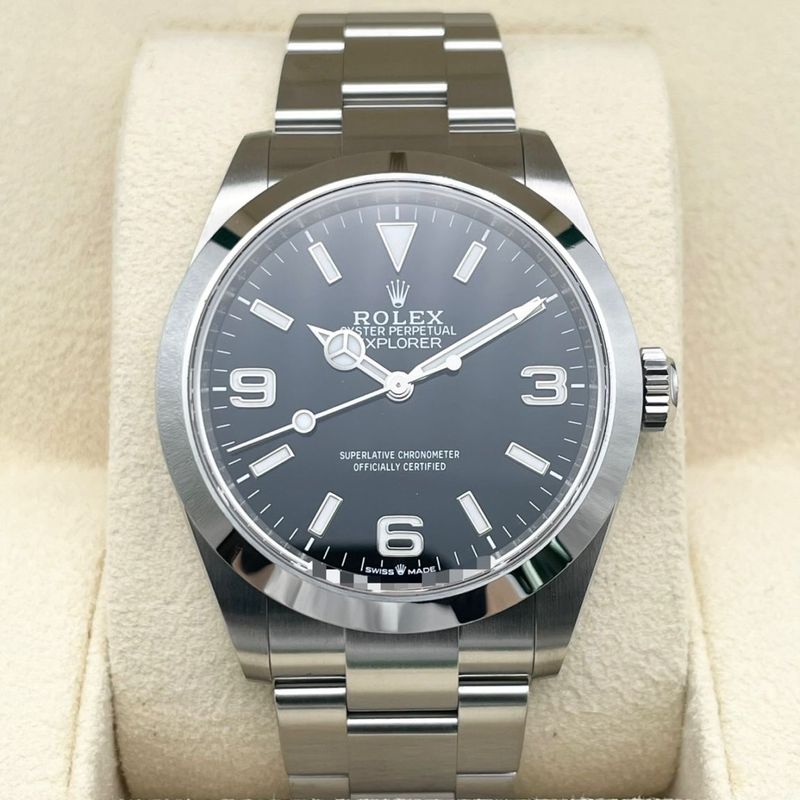 ロレックス エクスプローラー 224270 ブラック ステンレススチール 40mm