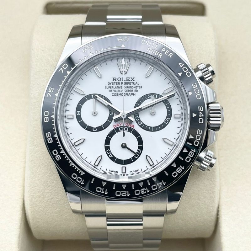 【25年7月ギャラ！】ロレックス デイトナ 126500LN  ホワイト 40mm