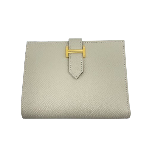 エルメス べアンコンパクト クレ エプソン ゴールド金具 K刻印
