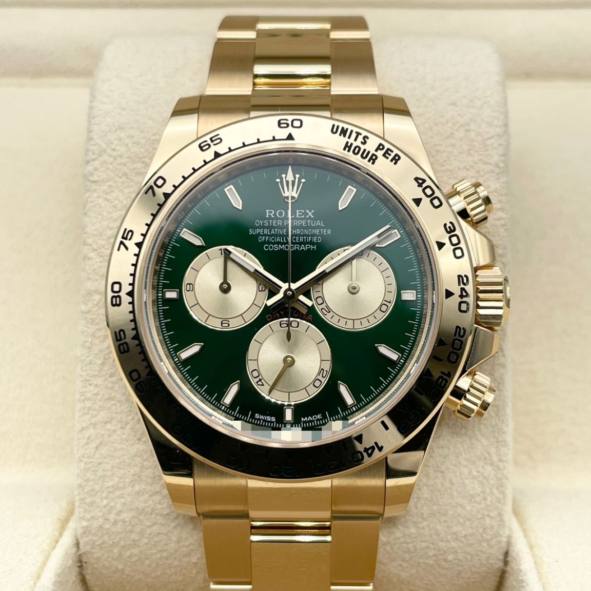 ロレックス デイトナ 126508 ブライトグリーン＆ゴールデン 40mm