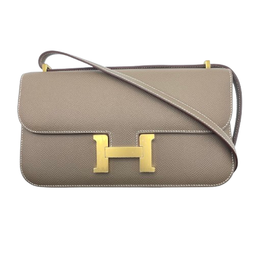 HERMES コンスタンススリム　エトゥープ/Gold金具 (ケースなし) エルメス コンスタンススリム エプソン エトゥープ ゴールド金具